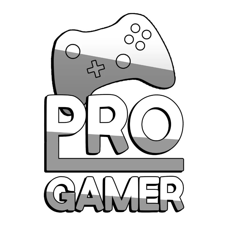 PRO GAMER (White) + Controller - Gaming