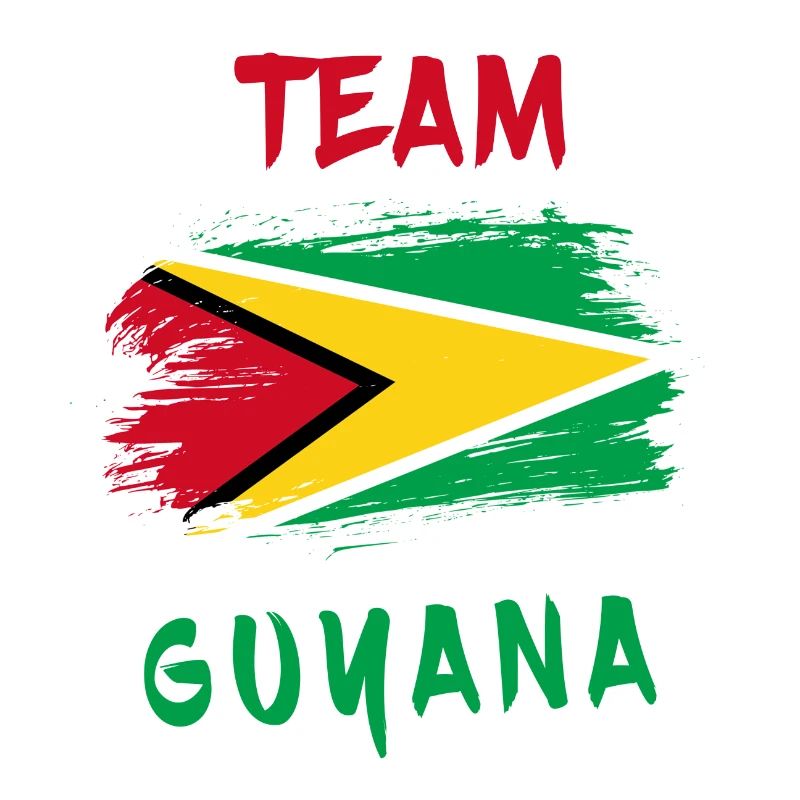 Drapeaux de l'équipe Guyane