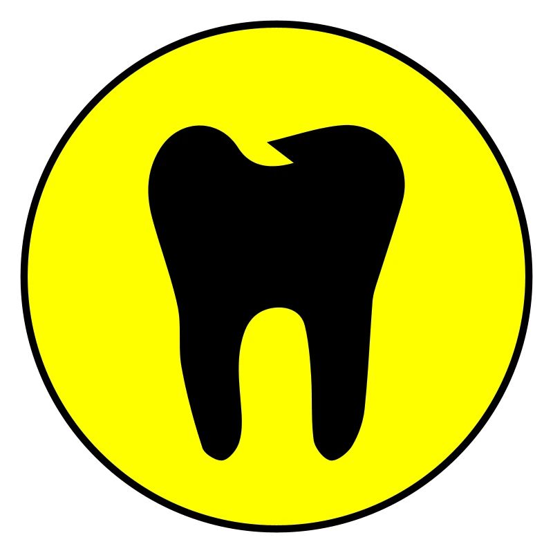 Symbole de l’icône de dent