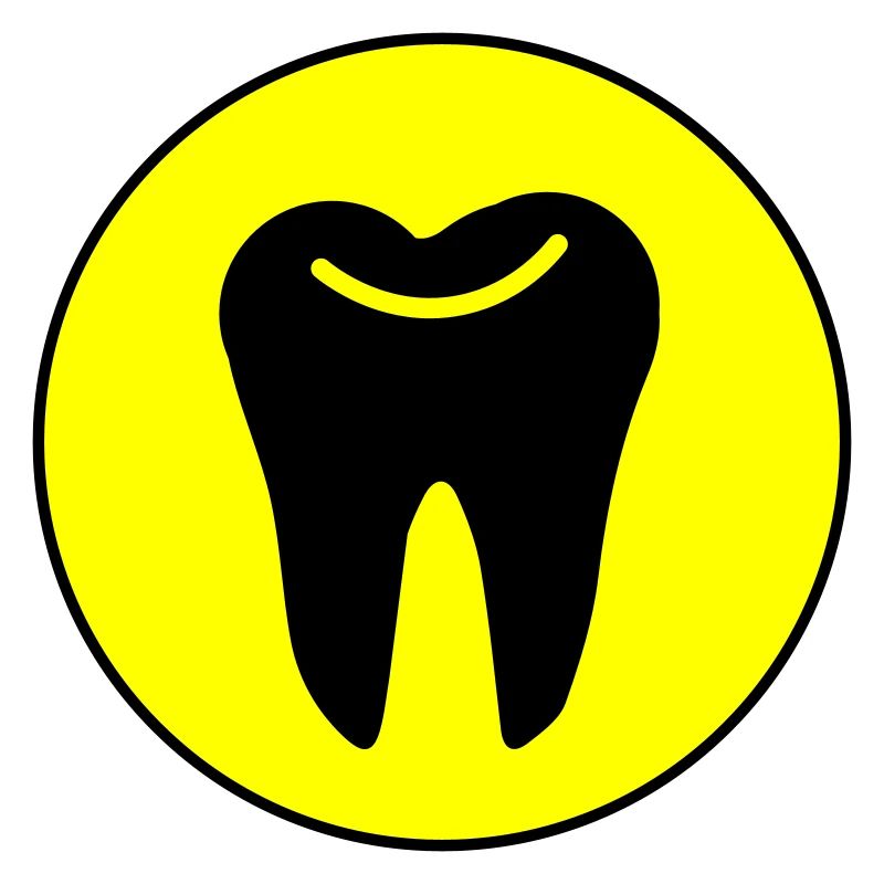 Symbole de l’icône de dent