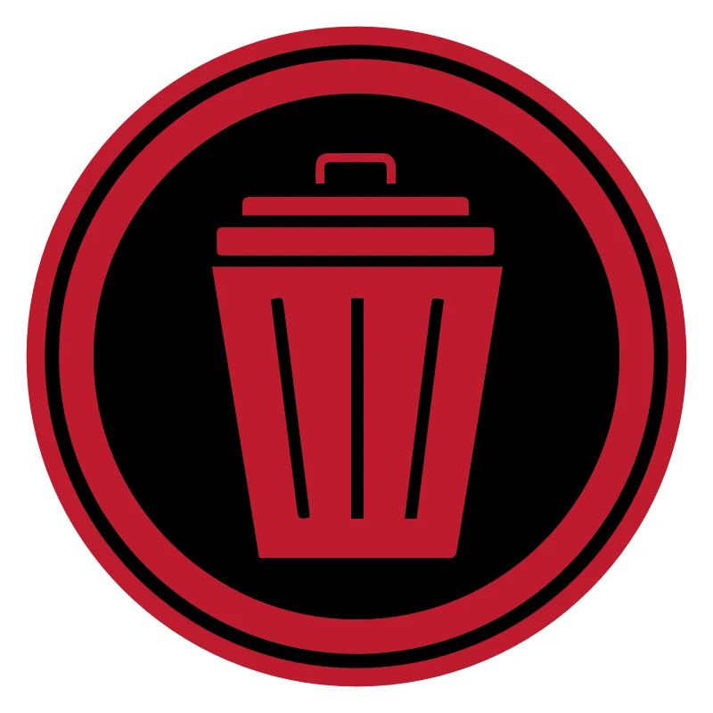 Garbage can icon