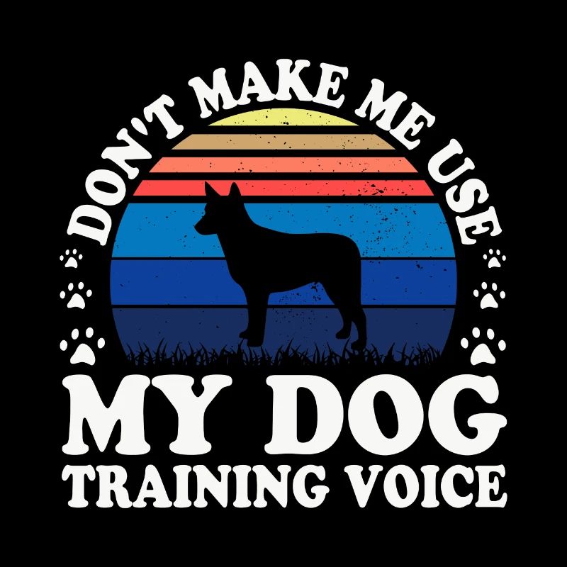 Australian Stumpy Tail Cattle Dog Silhouette