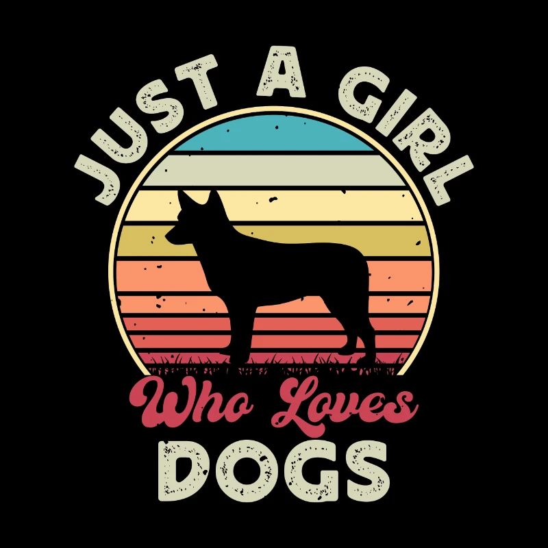 Australian Stumpy Tail Cattle Dog Silhouette