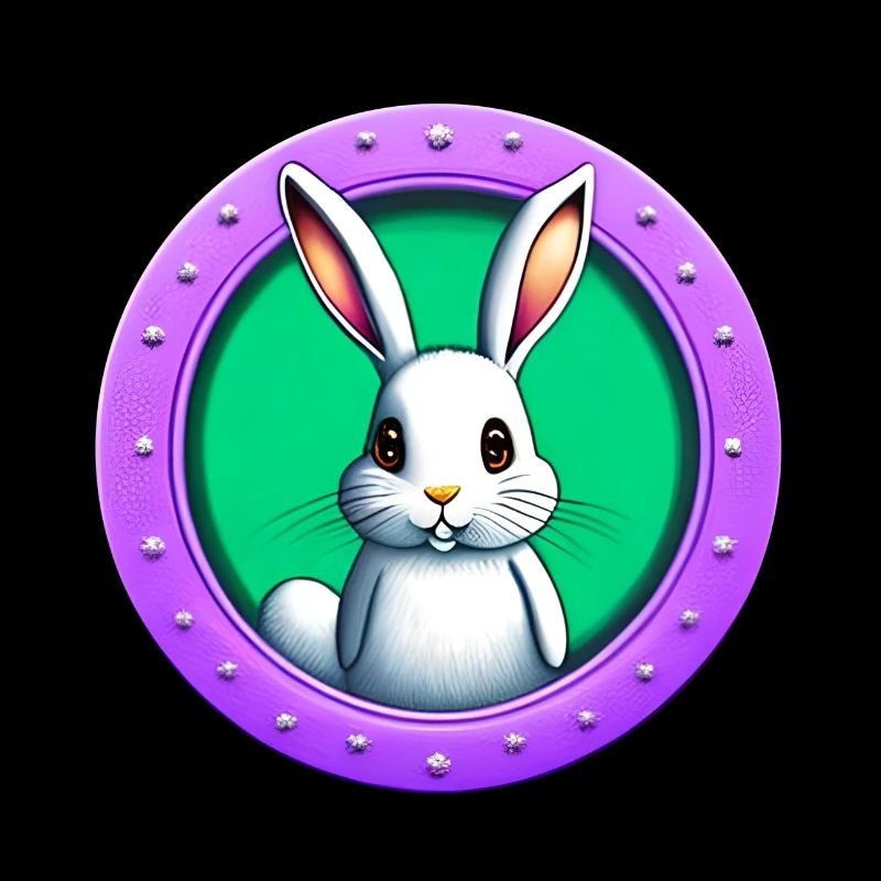 Rabbit plays Easter
