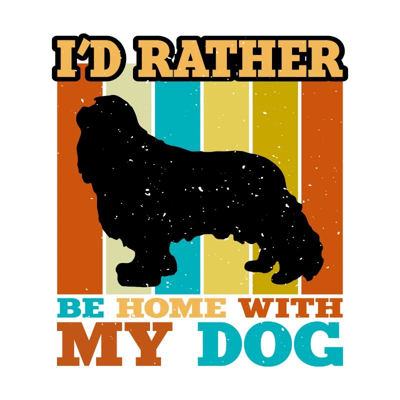 Cavalier King Charles Spaniel Silhouette de chien