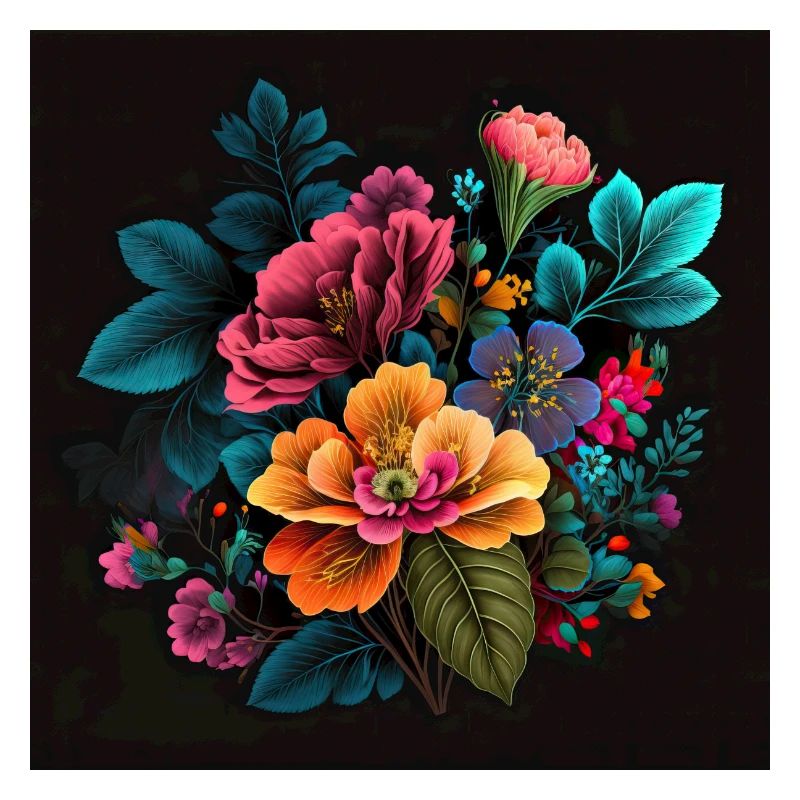 Botanicals Flower Pattern