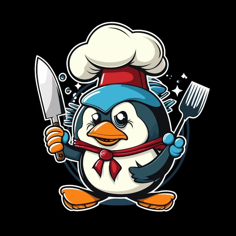 Cooking Penguin