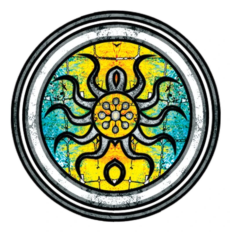 Abstract Octopus with Mandala Pattern