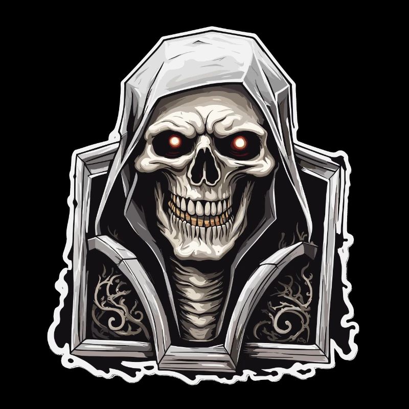Skull / Skull / Skeleton / Gothic / Horror