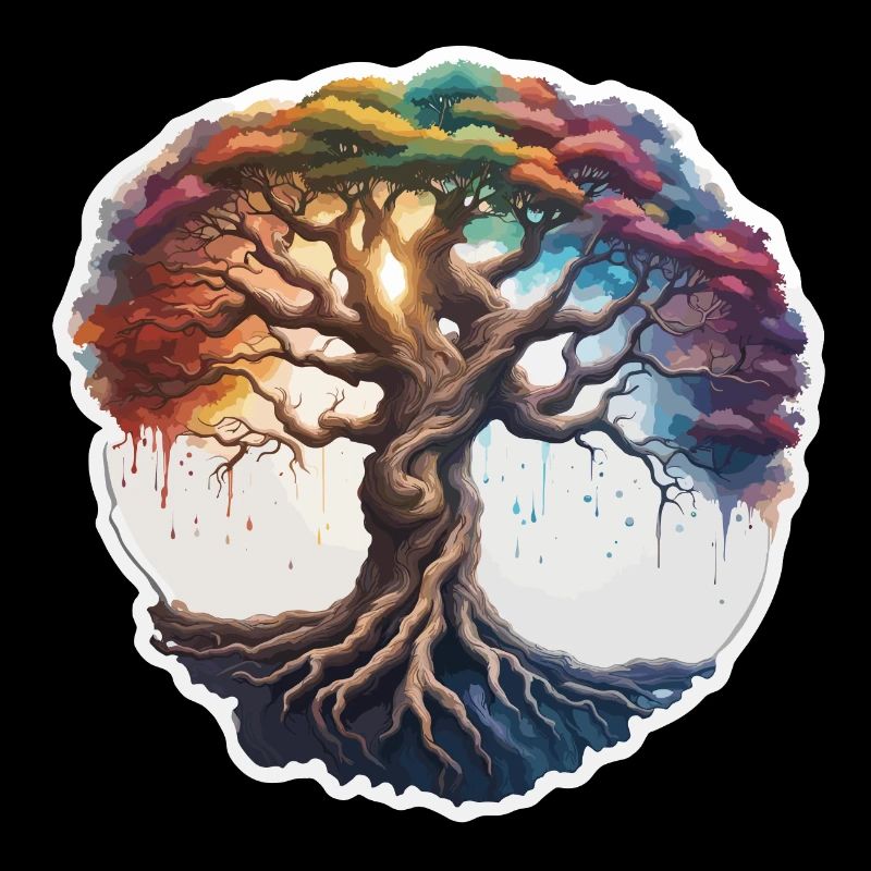 Tree / Nature / Earth / Bark / Roots / Leaves