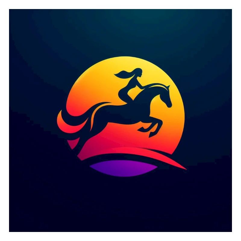 Cavalier à cheval 1