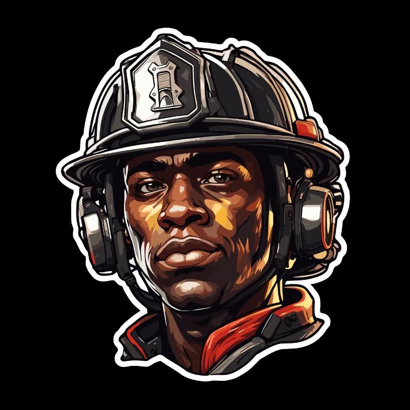 Firefighter / Fire / Fire / Extinguish / Hero