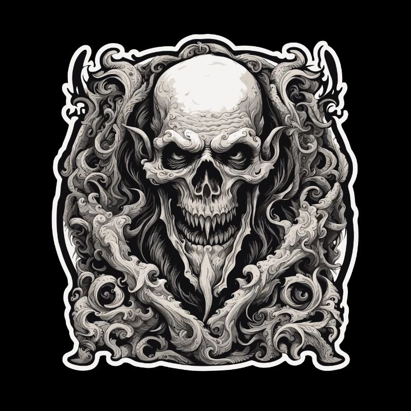 Skull / skull / skeleton / gothic / tattoo