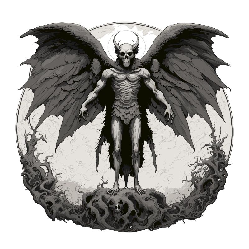 Mothman / Moth / Insect / Mythical Creature / Flutter