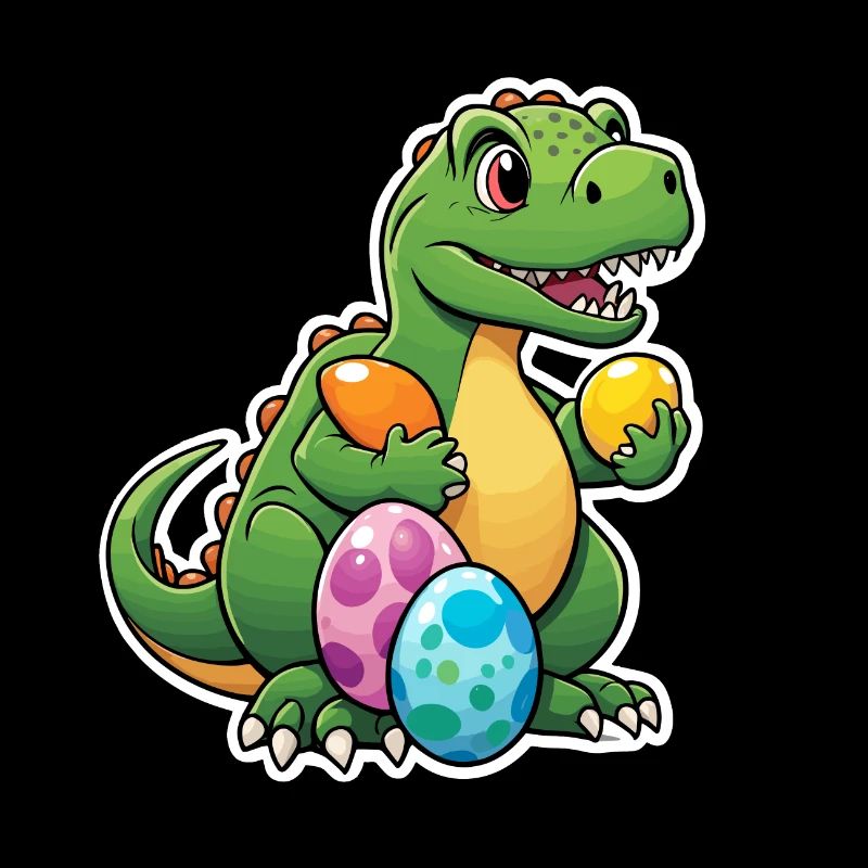 Dinosaur Easter Eggs Easter