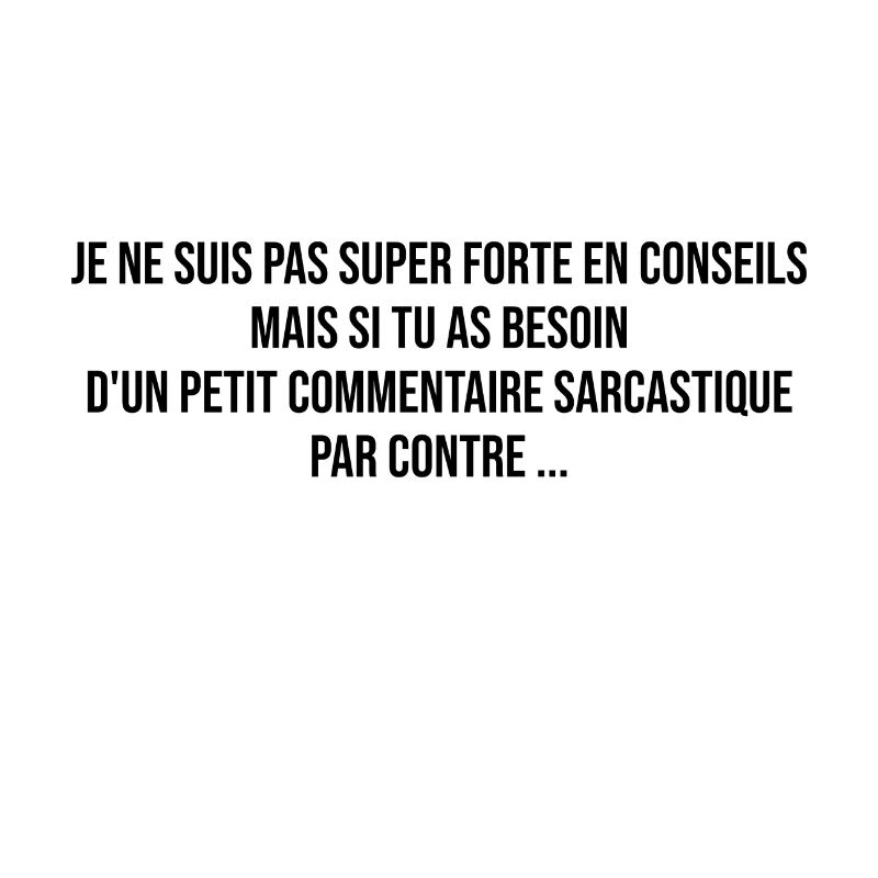 A little sarcastic comment