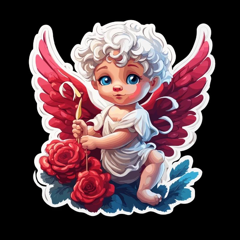 Cupidon / Amour / Flèche / Coeur / Saint Valentin