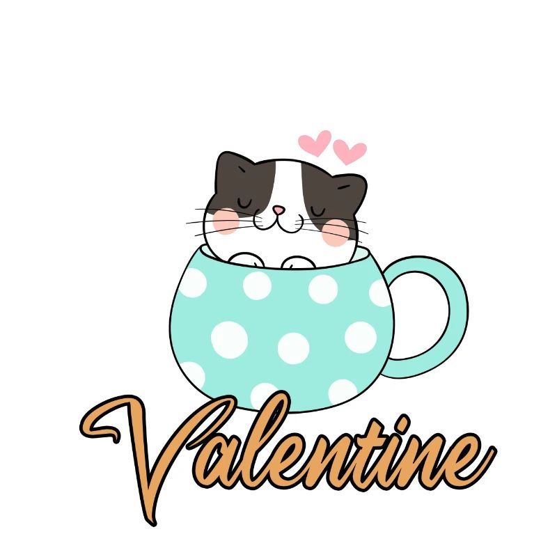 Mon chat est mon Valentin
