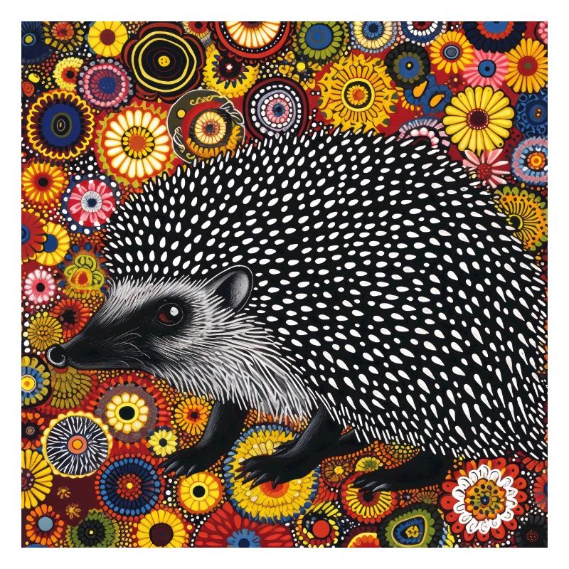 igel, bunt, tier, geschenk, geschenkidee