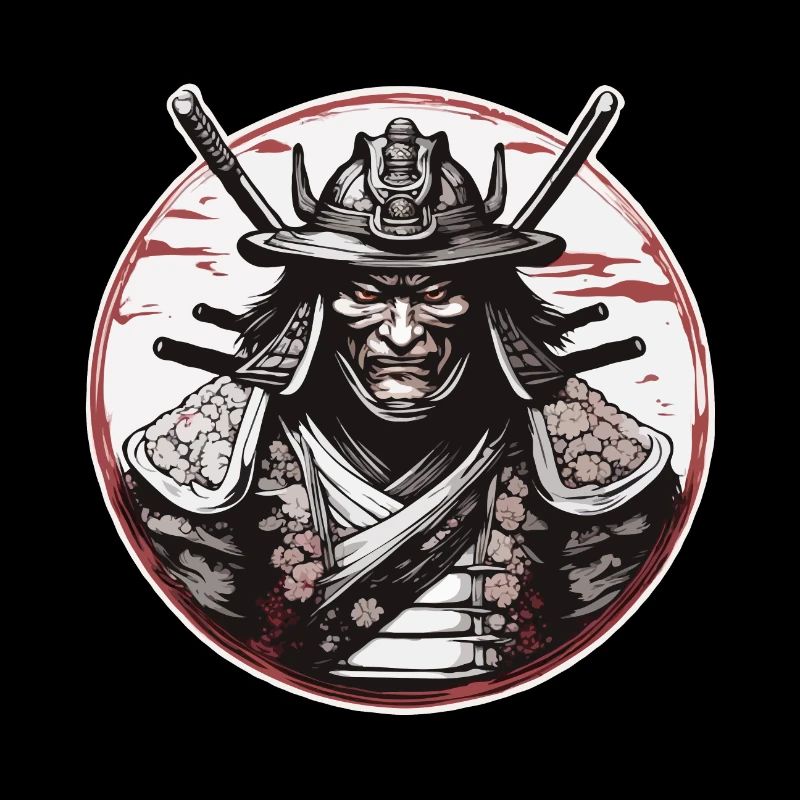 Samurai / Japanisch / Harakiri / Katana / Mann