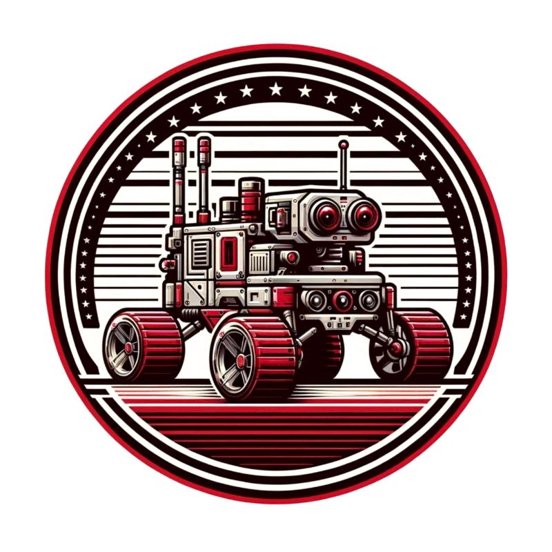 "Celestial Explorer" - Space Rover Badge