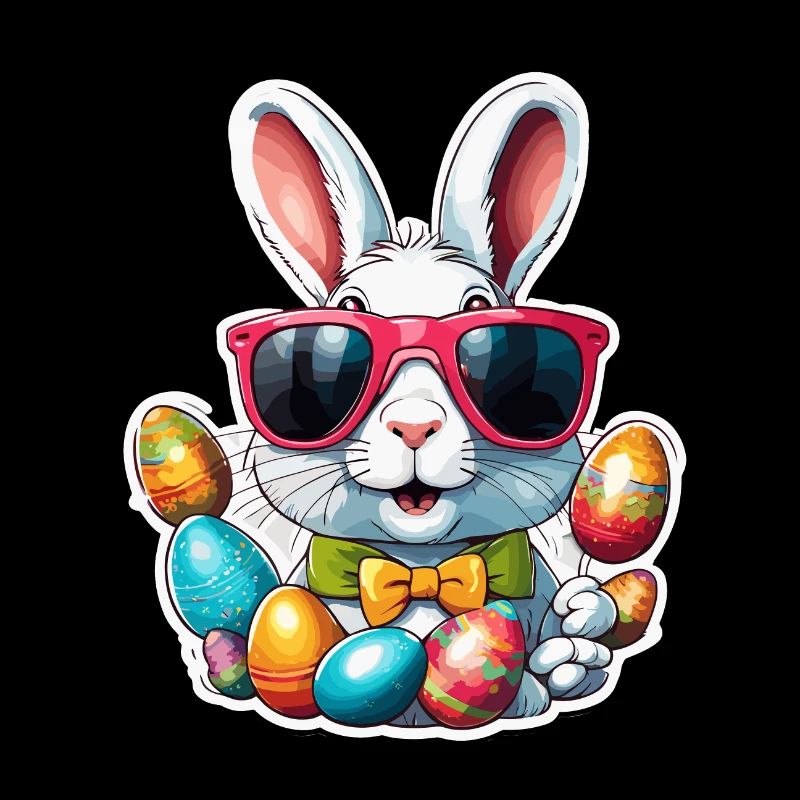 Lapin de Pâques / Pâques / Oeufs / Vacances / Pâques