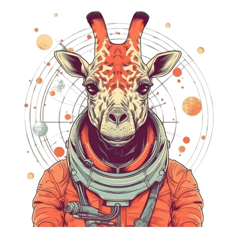Girafe de l’espace