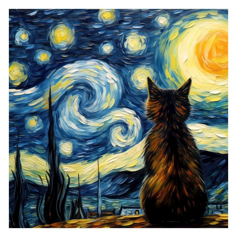 Chat, Motif De Chat
