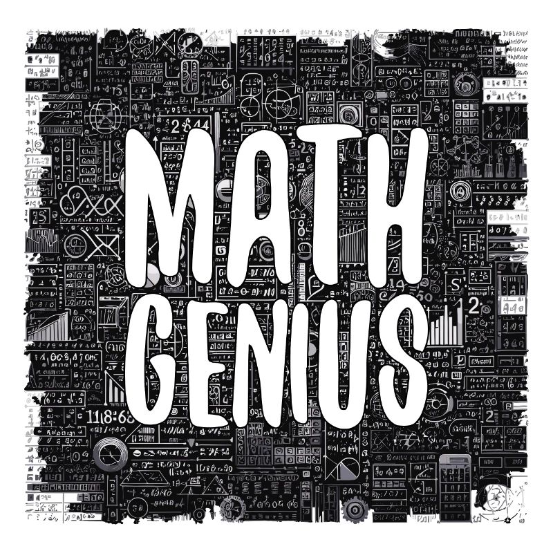 Math Genius Math Genius Math cadeau