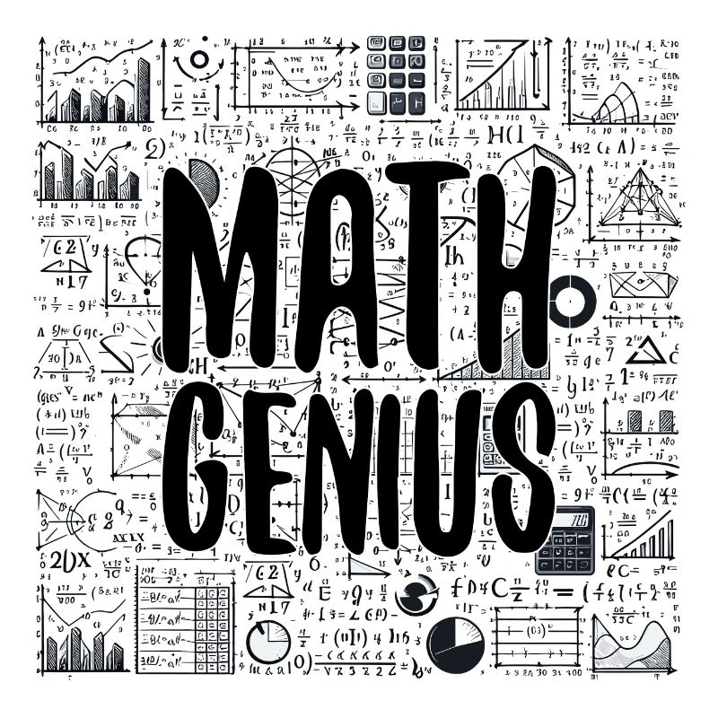 Math Genius Math Genius Math cadeau