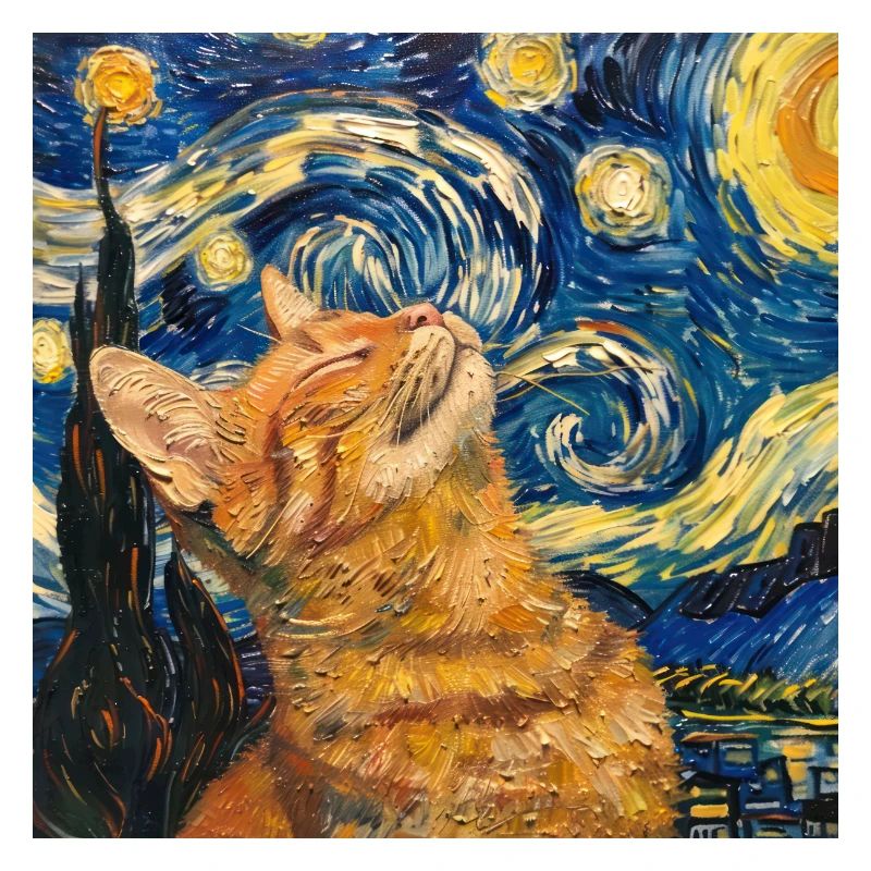Chat, Motif De Chat