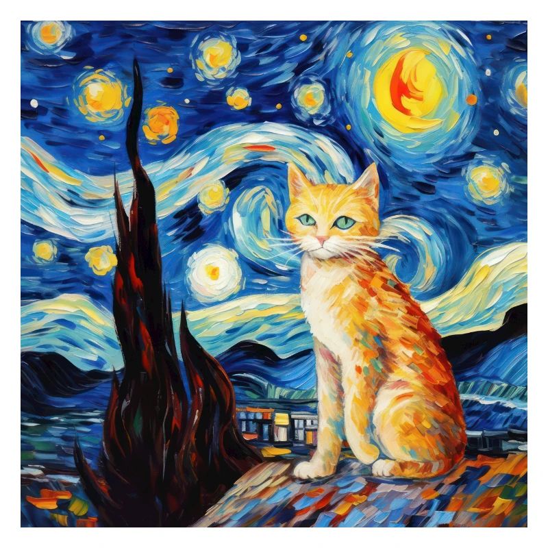 Chat, Motif De Chat