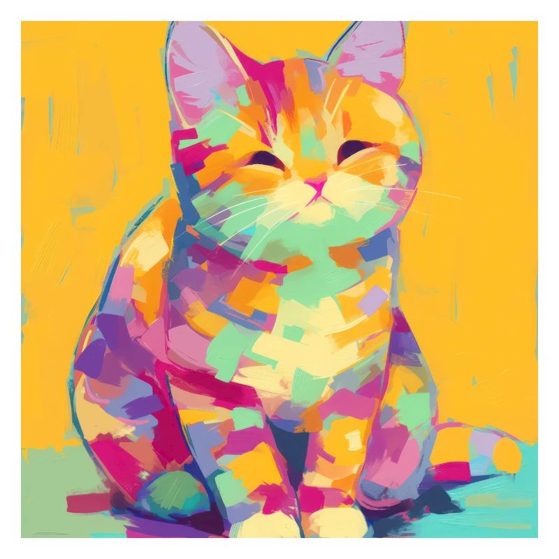Chat, Motif De Chat