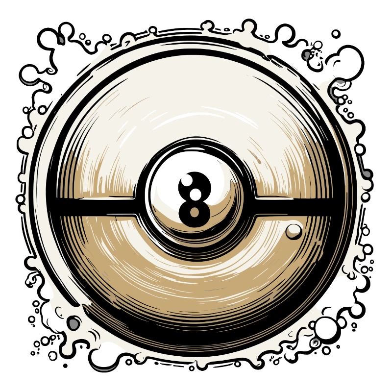 Billard / Boule de billard / 8 boules / billard / Kö