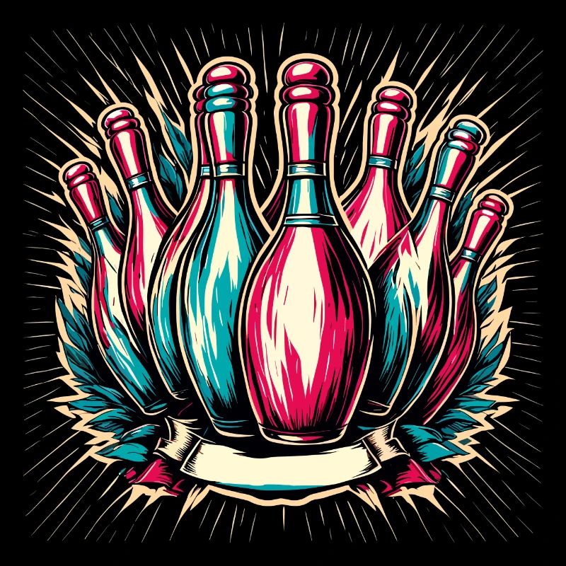 Bowling / Quilles / Bowling / Pin / Strike