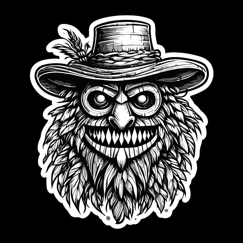 Vogelscheuche / Erntehelfer / Maisfeld / Feld