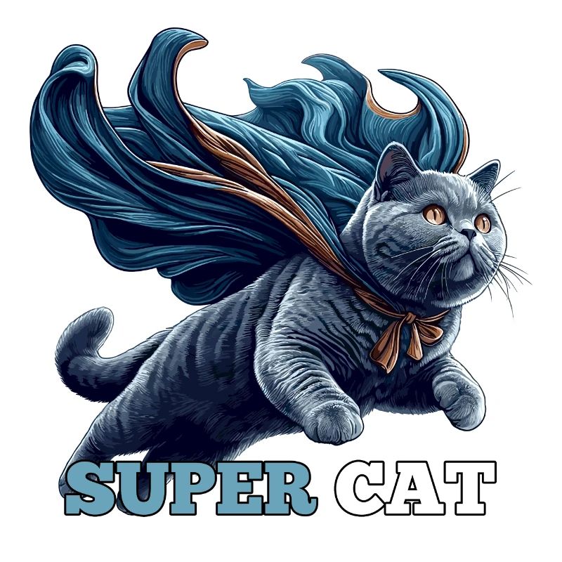 Super Cat BKH Blue Gift