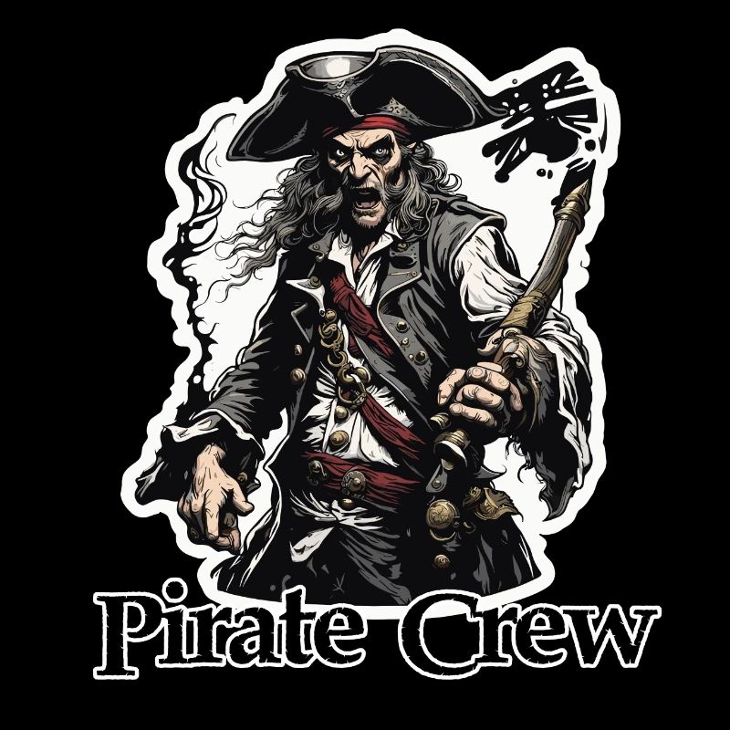 Pirate / Ahoy / Ancre / Capitaine / Crâne / Rhum