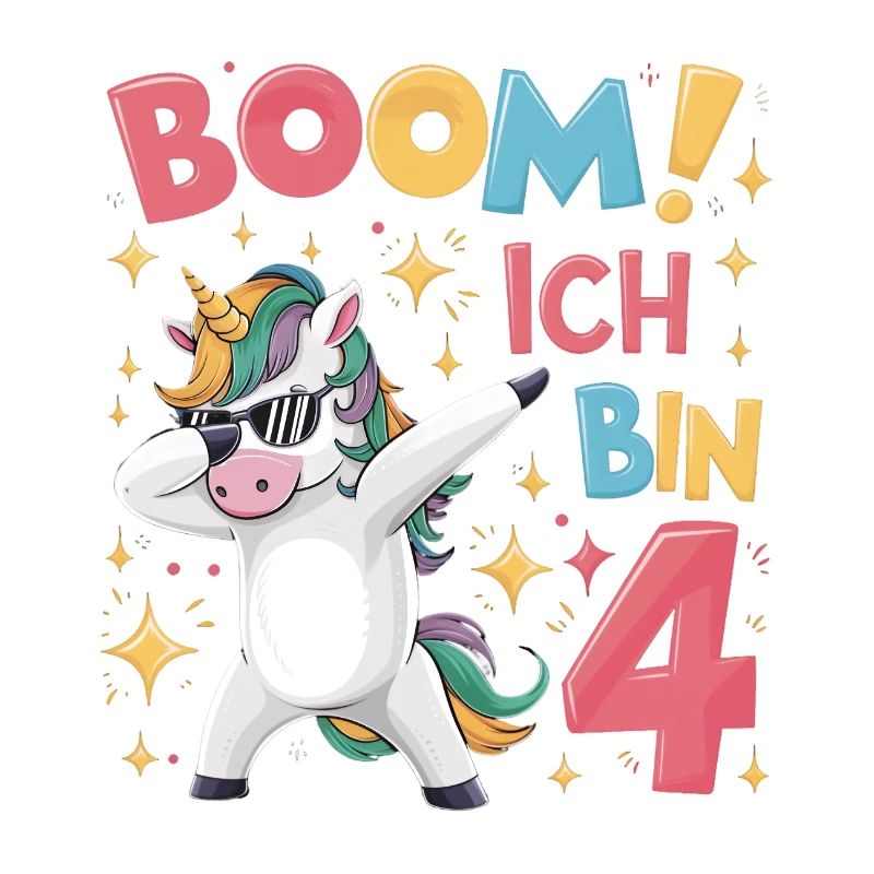 Boom! Ich bin 4 - Einhorn