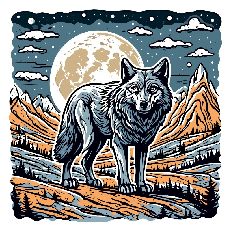 Wolf / Pack / Forest / Wild / Wildlife / Howl