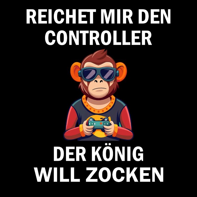Gaming Hands Me the Controller King Console