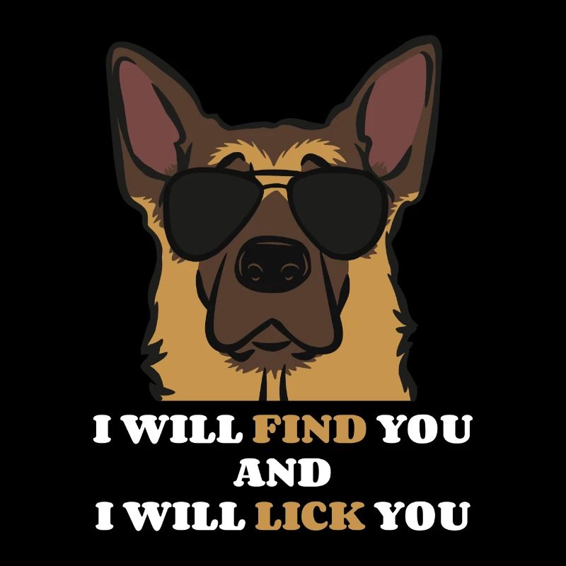 Cooler Deutscher Schäferhund