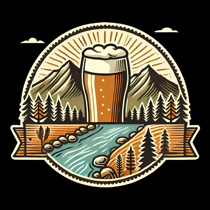 Conception de l’insigne Mountain Beer Adventure