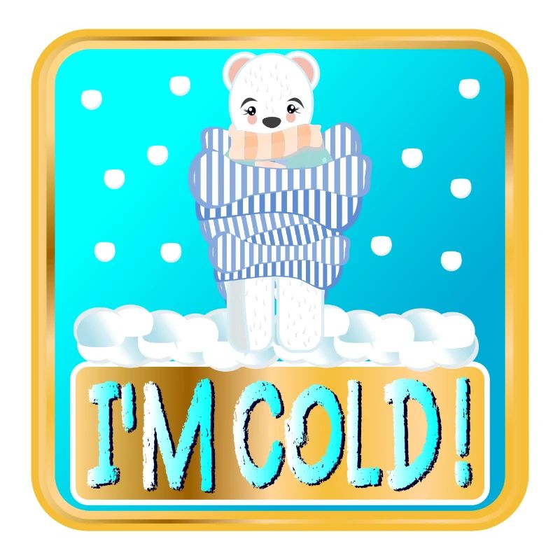 I AM COLD - WINTER POLAR BEARS