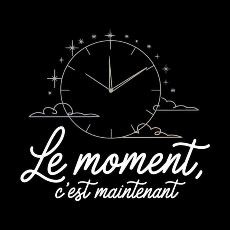 Le Moment c'est maintenant horloge