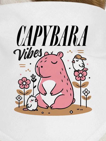 Entspanntes Capybara mit Freunden