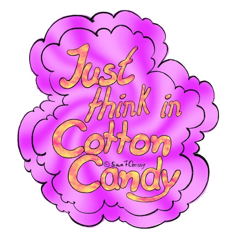 Cotton Candy Thinking Extra Shine