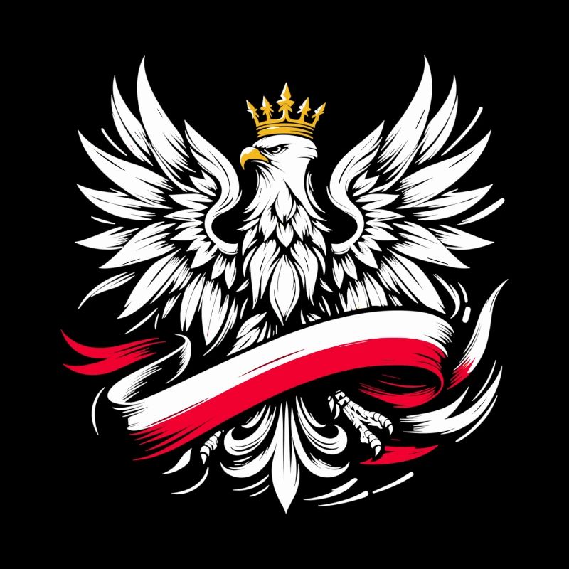 Pologne Polska Aigle drapeau Cadeau