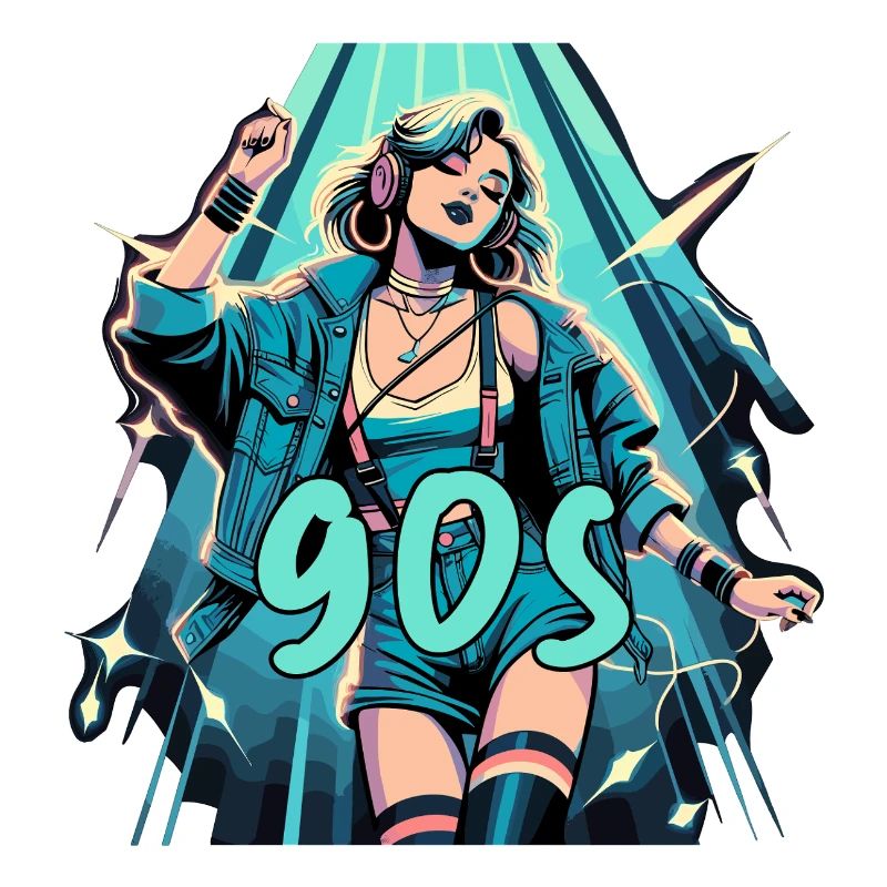 Femme Dancing Retro Disco Disco Cadeau