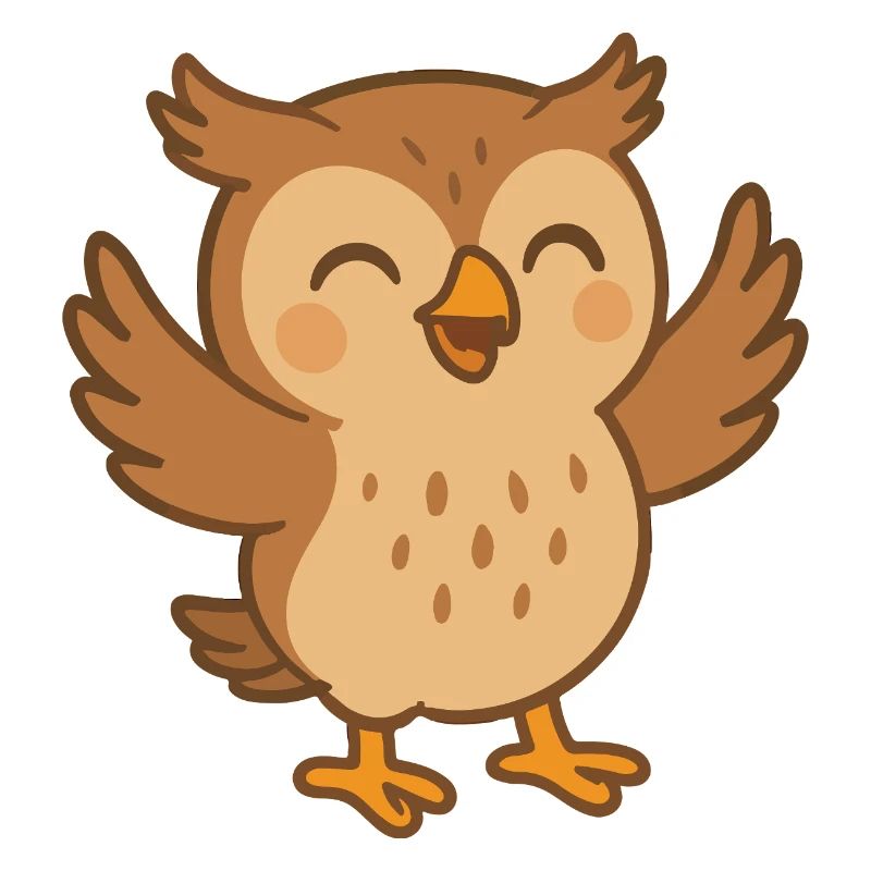 Cheerful Feather Friend